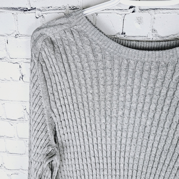 SELECTED HOMME | Carlos cable knit crewneck long sleeve sweater - Picture 2 of 8